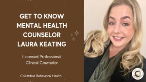 mental health counselor Laura Keating
